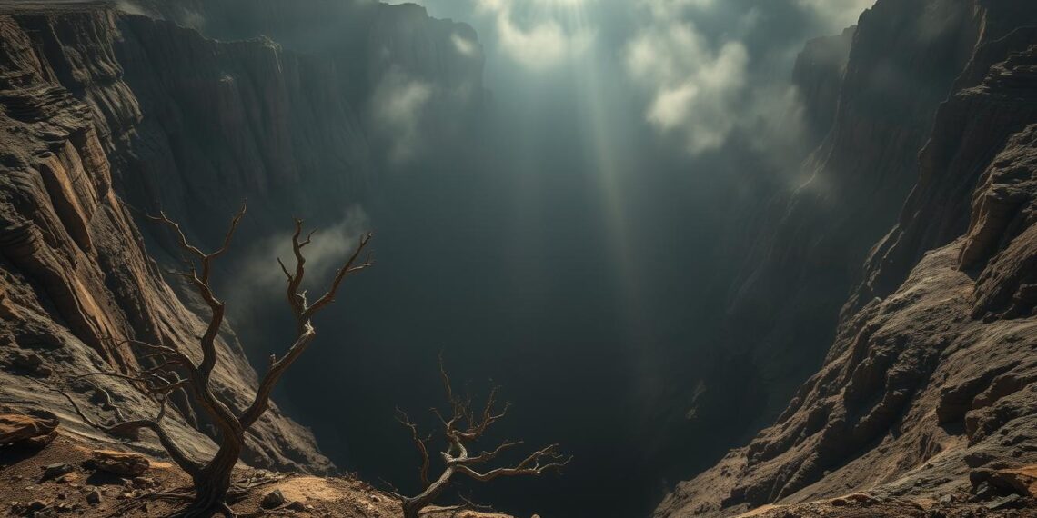 giant sinkholes